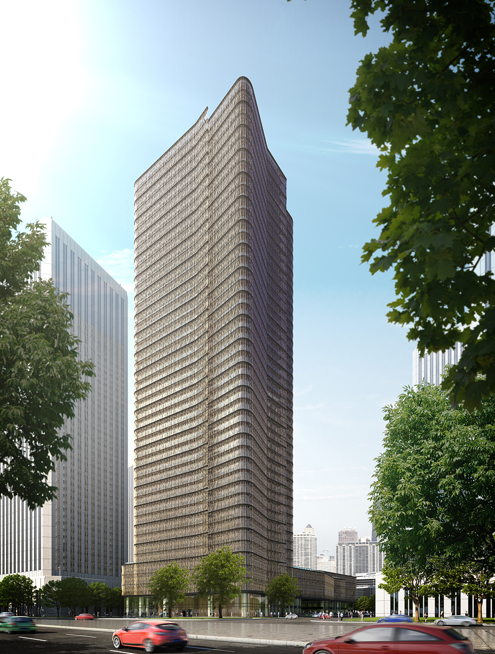 氣質(zhì)！江河再中17項幕墻工程